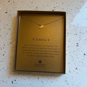 Dogeared Whale Pendant Necklace